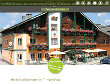 Tablet Screenshot of hotelpost-badmitterndorf.at